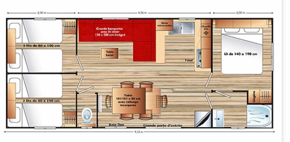 Mobilhome 4 Ca61 Виас Экстерьер фото